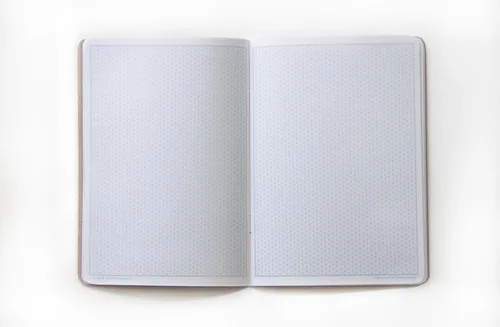Miniatura 7 de KOALA TOOLS Mini cuaderno de papel cuadriculado 5" x 7", 60 pp. - Juego de cuadernos de campo cuadriculado, cuadrícula y gráficos - Para uso