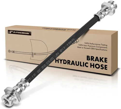 A-Premium Manguera hidráulica de freno trasero para conductor o pasajero compatible con modelos seleccionados de Chevy y Pontiac - Aveo 2004-2011,