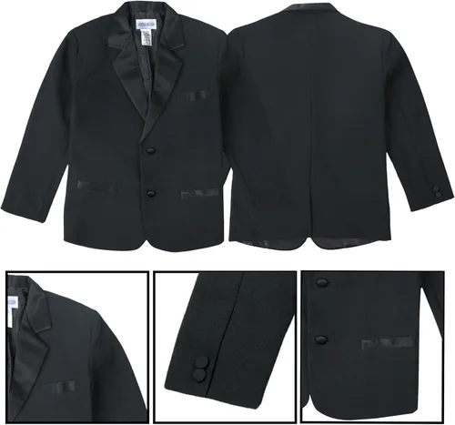 Miniatura 5 de Spring Notion conjunto de esmoquin calce clásico para niños, sin cola