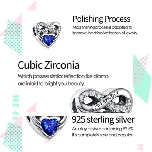 Miniatura 45 de Christmas Halloween Charm 925 Sterling Silver Openwork Bead for Charm Bracelets and Necklaces,Jewelry Gifts Women