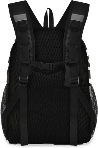 Miniatura 3 de OREZI - Mochila de moda para mujeres y niñas, mochila escolar con estampado de vaca en blanco y negro, mochila para libros, bolsa de viaje, mochila