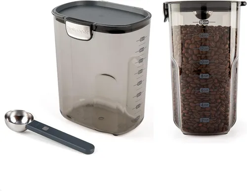 Miniatura 14 de Progressive International ProKeeper+ Juego de recipientes de almacenamiento de alimentos de plástico transparente herméticos para la cocina