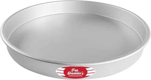 Miniatura 26 de Fat Daddio's PRD-1BOX Moldes Redondos para Pastel Mini Tier de Aluminio Anodizado para Una Caja de Mezcla, Juego de 3, Plateado