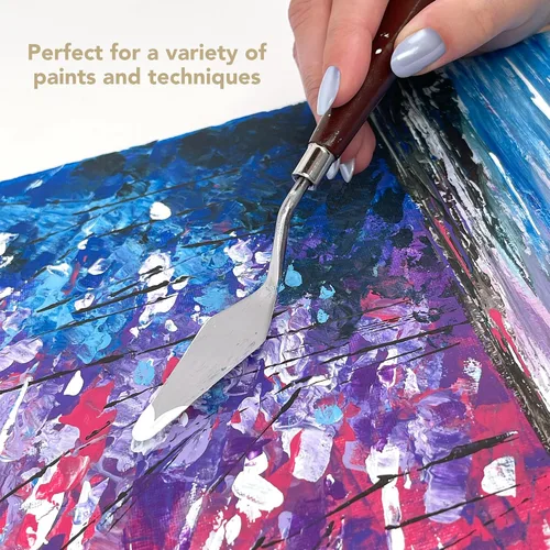 Miniatura 7 de ArtSkills Lienzo estirado para pintar, lienzos de 16 x 20 pulgadas, suministros de pintura para artistas, paquete de lienzo en blanco, paquete de 2