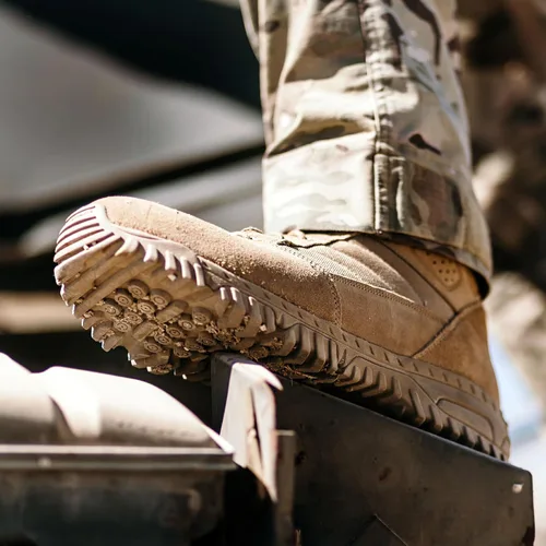 Miniatura 4 de Altama Foxhound SR - Botas de trabajo tácticas unisex de piel de ante de 8 pulgadas, ligeras, antideslizantes, con suela de alta tracción