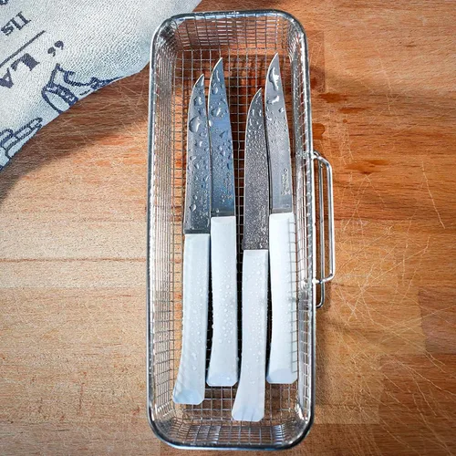 Miniatura 4 de Opinel Bon Appetit+ Juego de 4 cuchillos dentados aptos para lavavajillas - Cloud