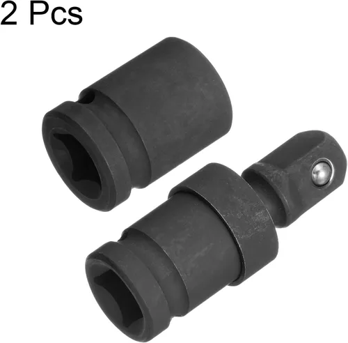 Miniatura 3 de HARFINGTON Zócalo poco profundo de impacto de 0.709 in de acero CR-MO con adaptador de enchufe giratorio universal de 360 grados