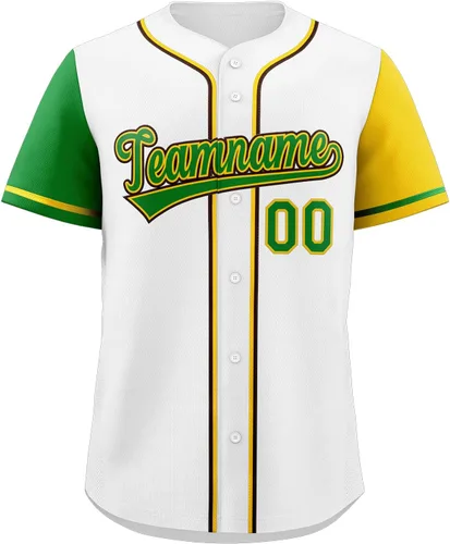 Miniatura 81 de Camisetas de béisbol personalizadas con botones de manga corta, número de nombre cosido personalizado / impreso para adultos y jóvenes