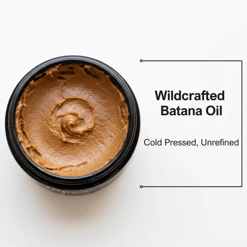 Miniatura 3 de Aceite de batana Dr. Sebi para el crecimiento del cabello, aceite de batana 100% crudo, orgánico y natural, prensado en frío procedente de Honduras