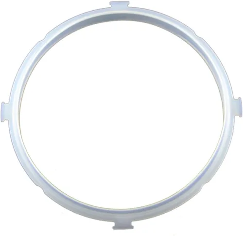 Miniatura 7 de Luxshiny Anillo de sellado de silicona de repuesto para olla a presión eléctrica 5-6 cuartos de galón 9.44 pulgadas, junta de sello de válvula