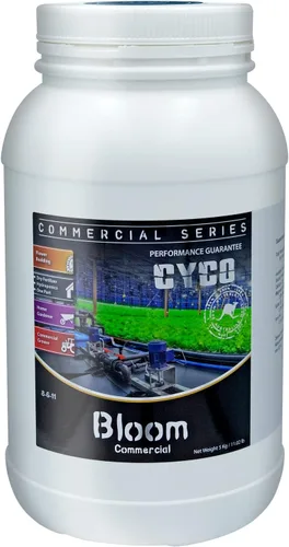 Miniatura 3 de CYCO Serie comercial Bloom, Fertilizante en polvo micronizado de una parte para aplicaciones hidropónicas y de suelo, 26.46 oz.