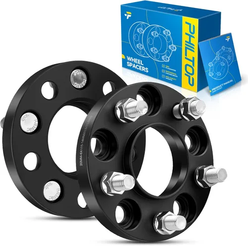 Miniatura 77 de PHILTOP Espaciador de rueda de 4 x 4 de 2 pulgadas, espaciadores de rueda centrados en las lengüetas para Polaris Trail Boss 330 2003-2013, Trail