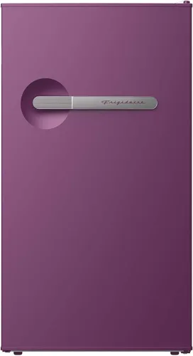 Miniatura 13 de Frigidaire Mini refrigerador retro, ahorro de energía, control de termostato ajustable, 3.1 pies cúbicos, negro-oro rosa
