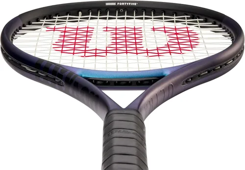 Miniatura 5 de Wilson Ultra 100 v4.0 - Raquetas de tenis de rendimiento, encordadas con Sensation 16 Natural a tensión media