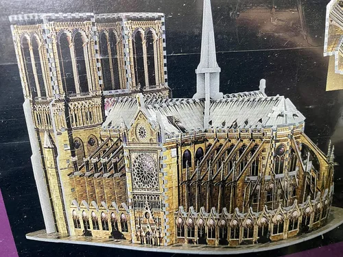 Miniatura 3 de Puzz 3d 952 piezas Rompecabezas Catedral de Notre Dame de París