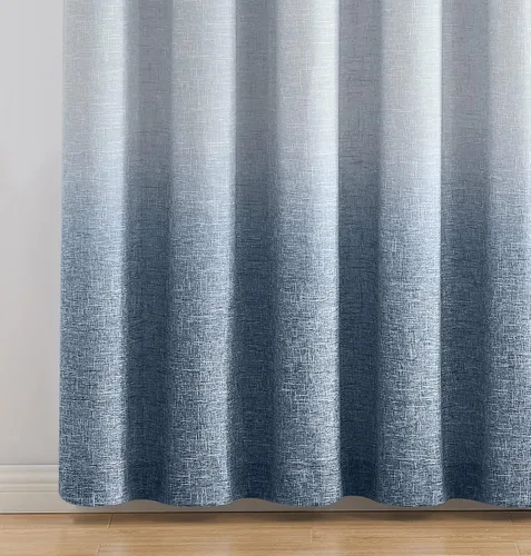 Miniatura 7 de Cortina para Puerta Ombré de 100" Extra Ancha con Estampado Degradado en Mezcla de Rayón, Tela Filtrante de Luz, Tratamiento de Ventana para Puerta