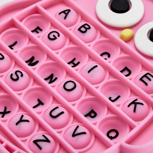 Miniatura 5 de Juguete sensorial de burbujas Push Pop, juguete de silicona para aliviar el estrés y reventar burbujas, herramientas educativas de aprendizaje