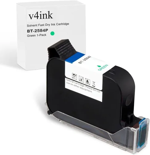 Miniatura 12 de v4ink Bentsai BT-2581P - Cartucho de tinta cian, 1.4 fl oz, repuesto de tinta de secado rápido para impresora de inyección de tinta portátil