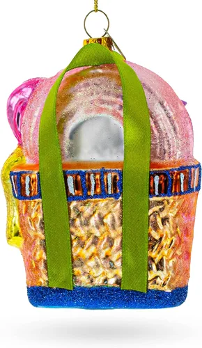 Miniatura 3 de Bolsa de temporada de playa - Adorno navideño de vidrio soplado