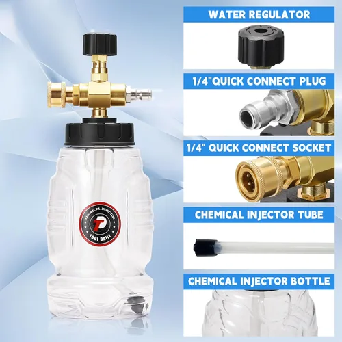 Miniatura 4 de Tool Daily Chemical Injector for Pressure Washer, Pressure Washer Spray Nozzle Tips with Nozzle Holder