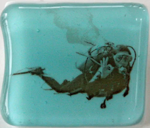 Miniatura 3 de Fired-On Images - Papel adhesivo de transferencia de impresora láser para vidrio de 8.5 x 11 pulgadas, 10 hojas