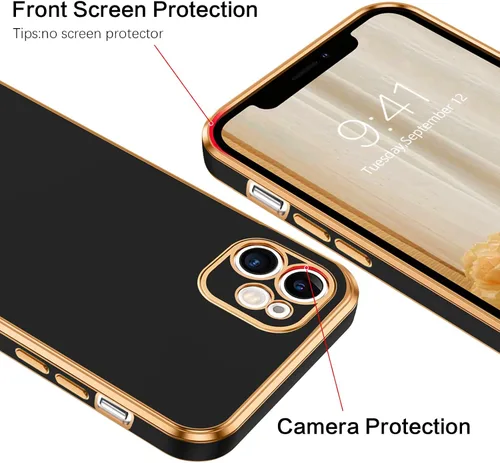 Miniatura 5 de VENINGO Funda para iPhone 11, fundas para iPhone 11, TPU suave de ajuste delgado, con pulsera ajustable, resistente a los arañazos, a prueba