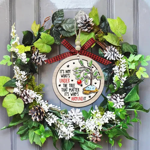 Miniatura 7 de Adornos de Navidad 2026, adornos de madera para árbol de Navidad, regalos de decoración de Navidad para mujeres, hombres, adorno de vacaciones