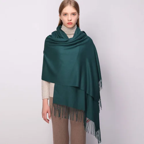 Miniatura 5 de RIIQIICHY - Bufanda y chal tipo pashmina para mujer, accesorio para vestido de noche, dama de honor, boda, novia, bufandas largas, grandes y cálidas