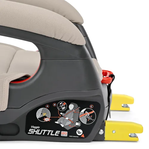 Miniatura 5 de PEG Viaggio Shuttle – Asiento elevador sin respaldo – Astral Para niños de 40 a 120 libras - Hecho en Italia