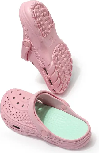 Miniatura 7 de INMINPIN - Zuecos ortopédicos para mujeres y hombres, con soporte de arco, zapatos de jardín, sandalias con fascitis plantar y plantillas de pies