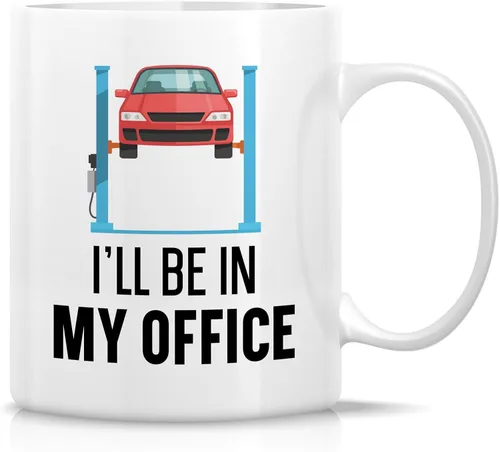 Miniatura 8 de Retreez Taza divertida – I'm A Mechanic I fix Cars Automobile - Tazas de café de cerámica de 11 onzas – Divertido, sarcasmo, sarcástico