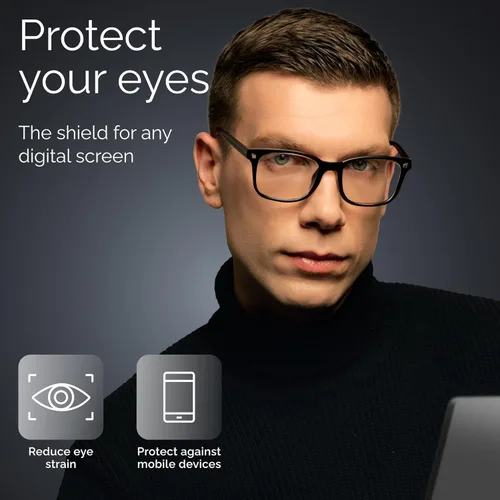 Miniatura 2 de Livho Gafas de Luz Azul de Alta Tecnología - Gafas de Computadora con Bloqueo Avanzado de Luz Azul - Fatiga por Pantalla y Protección UV * 2