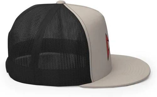 Miniatura 5 de RIVEMUG Corridos Tumbados CT - Gorra de camionero con visera plana, corona alta, ajustable, Coridos Belicos