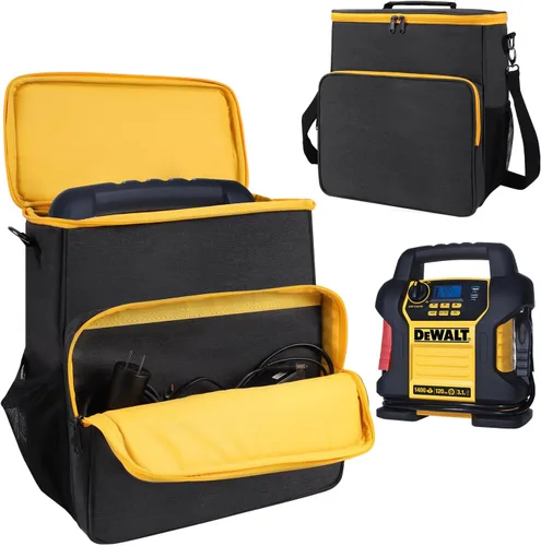 Bolsa de almacenamiento LOTCAIN para arrancador de batería de auto, estuche de transporte compatible con la estación de energía portátil digital y