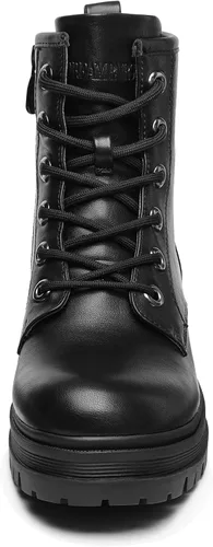 Miniatura 4 de DREAM PAIRS - Botines de plataforma con cordones para mujer