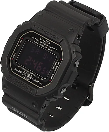 Miniatura 2 de Casio G-Shock Reloj Classic Collection para hombre #DW-5600MS-1, Blanco, Digital, movimiento de cuarzo