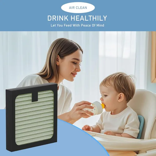 Miniatura 4 de Filtro de repuesto Pro HEPA compatible con Baby Brezza Baby Bottle Washer Pro, Air Clean Dust, paquete de 4