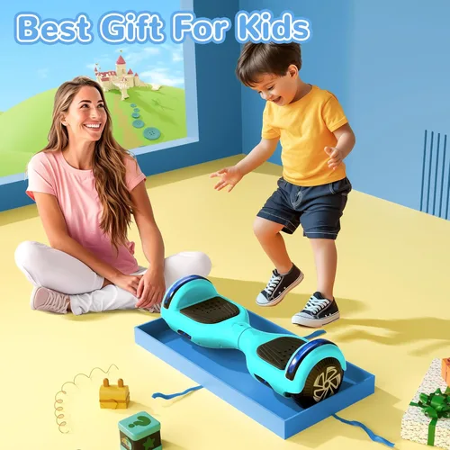 Miniatura 7 de SISIGAD Scooter, 6.5" Flash Wheels & Corlorful LED Lights, All for Girls Boys Kids Ages 6+ D-green