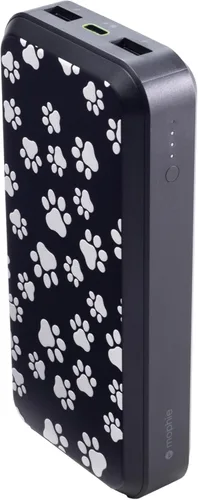 Miniatura 10 de Mophie powerstation prime10 - Banco de energía portátil con batería interna de 10,000 mAh, carga rápida USB-C PD de 18 W, carga 3 dispositivos