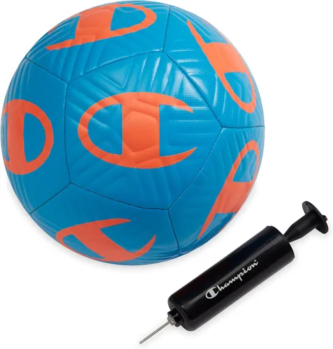 Miniatura 12 de Champion Playmaker Logo Deflated Soccer Ball with Pump, Size 5 Soccer Ball, Durable Panels for Kids, Youth & Adults, Indoor/Outdoor Training Ball