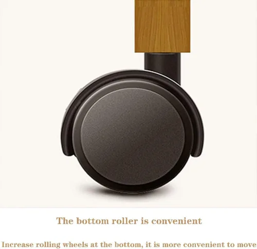 Miniatura 6 de Perchero de madera independiente para ropa, con 2 estantes de almacenamiento y 4 ganchos, ideal para almacenamiento de ropa de dormitorio