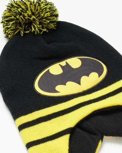 Miniatura 3 de DC Comics Conjunto de 2 pares de guantes o manoplas de invierno de Batman para niños (niños pequeños)