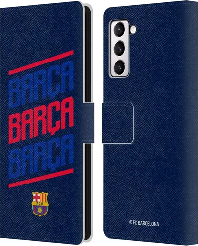 Miniatura 142 de Head Case Designs Funda de piel con licencia oficial del FC Barcelona Barca Crest Graphics para Samsung Galaxy A06 4G