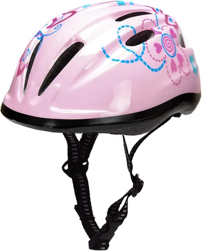 Miniatura 16 de Casco de bicicleta súperligero rosa para niñas pequeñas y bebés. Ángel