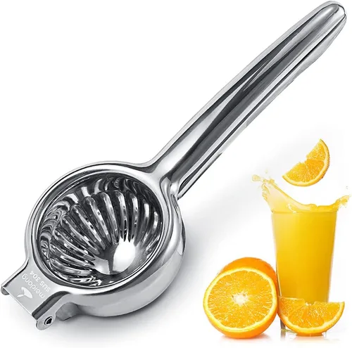 Miniatura 10 de Exprimidor de limón mejorado meidong Super Stainless Steel 304 Exprimidor manual de cítricos para exprimir limón y limas, verduras