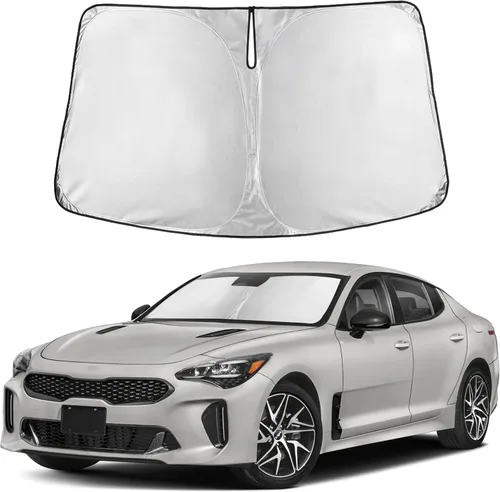 Miniatura 71 de Autovir Parasol para parabrisas Rivian R1S 2022-2024 2025 2026, parasol para ventana delantera, protección UV, bloqueador de calor, accesorios
