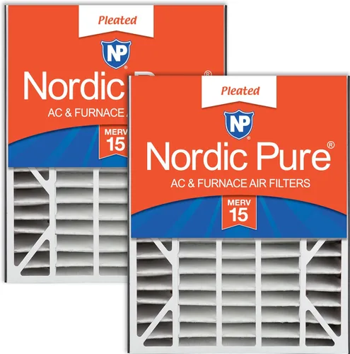 Miniatura 26 de Nordic Pure 20x25x5 (tamaño real: 19 3/4 x 24 1/4 x 4 7/8) Filtro de CA Air Bear MERV 13 Plus Carbon 4 Pack