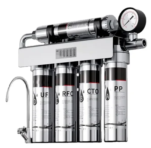 PaniFlow - Sistema de filtro de agua, purificador de agua de ultrafiltración de 5 etapas para fregadero, 90 L/H, purificador de agua instantáneo sin