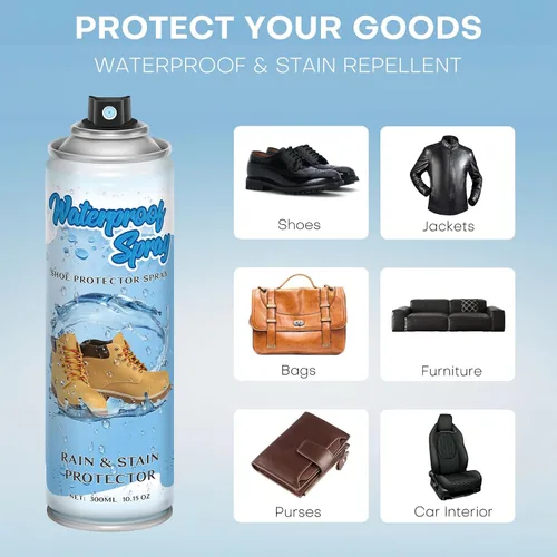 Miniatura 8 de etching Spray protector de zapatos: nano impermeable avanzado y repelente de manchas para tenis, gamuza, cuero y tela, escudo protector invisible
