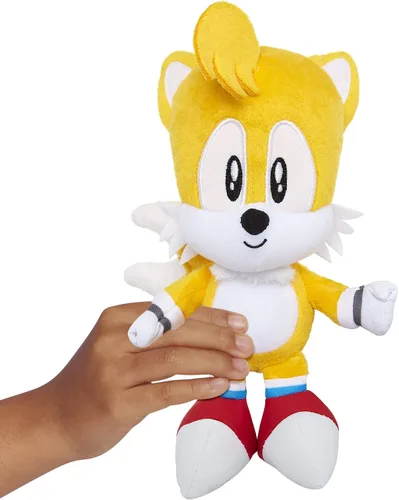 Miniatura 2 de Sonic The Hedgehog - Figura de peluche (7 pulgadas) de Tails Colas